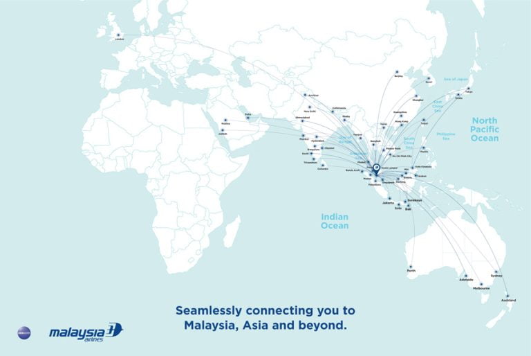 Malasia Airlines Route Map Sept 2023 768x514 